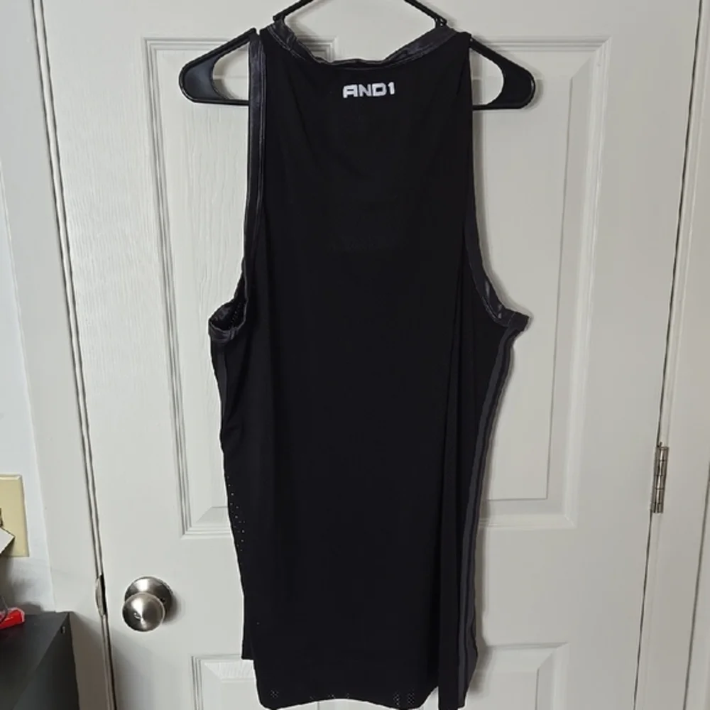 And1 Black and Gray Tank Top - Picture 3 of 4
